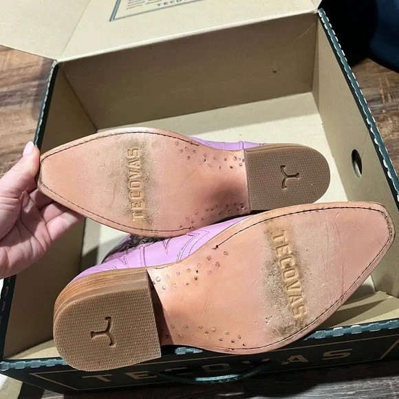 Limited Release The Lynn Tecovas in Orchid - Picture 3 of 8